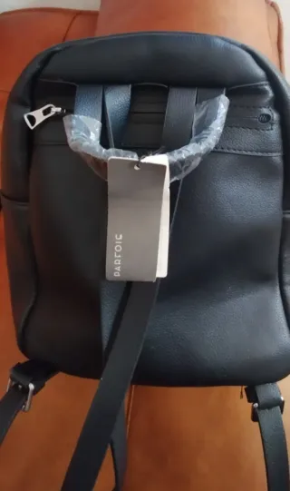 Mochila Parfois Negra Nueva Con Etiqueta