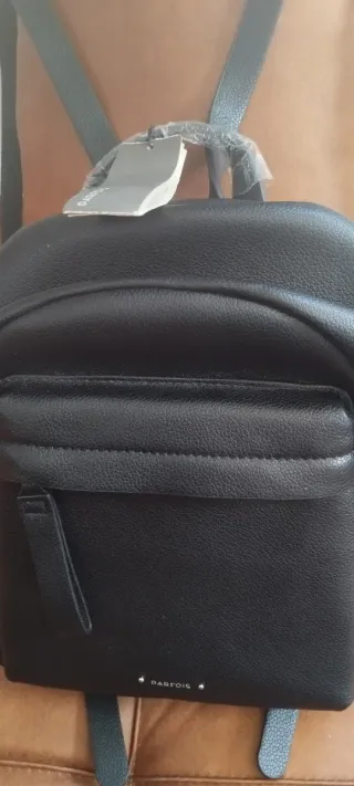 Mochila Parfois Negra Nueva Con Etiqueta