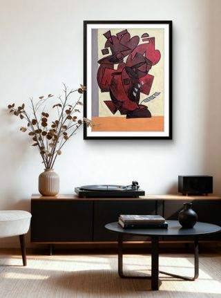 Cuadro Abstracto Grande Estilo Picasso