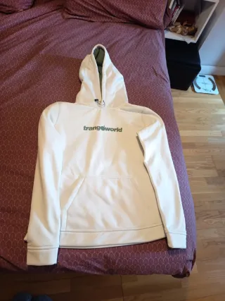 Sudadera Trangoworld Mujer Blanca