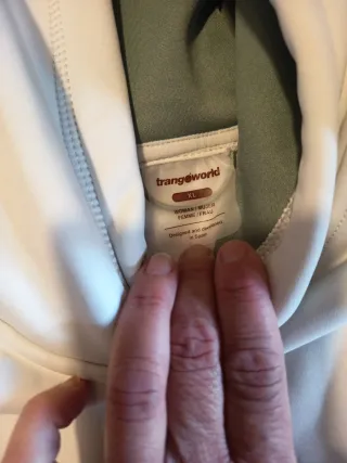 Sudadera Trangoworld Mujer Blanca