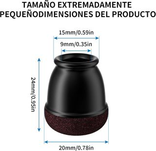 Ezprotekt Fundas cuadradas Transparentes de Tela n