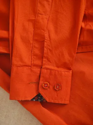 ​Camisa Mujer La Española Color Teja Talla 40