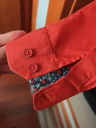 ​Camisa Mujer La Española Color Teja Talla 40