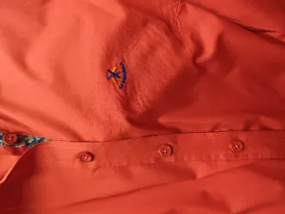 ​Camisa Mujer La Española Color Teja Talla 40