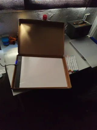 Tableta de luz para calcar dibujos