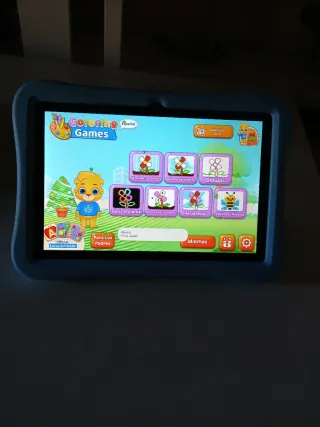 Tablet Infantil Educativa Azul