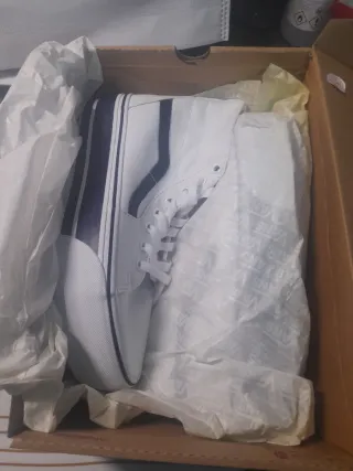 Zapatos Vans Mujer Blancos