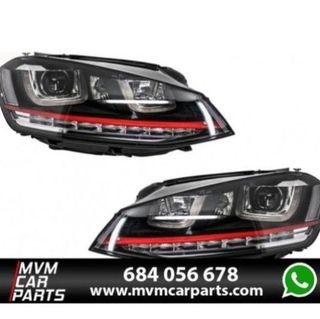 Faros delanteros Led Volkswagen Golf VII 7 Red edi