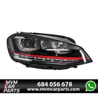 Faros delanteros Led Volkswagen Golf VII 7 Red edi