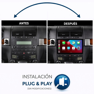PANTALLA GPS VOLKSWAGEN TOUAREG 2003-2010 CARPLAY