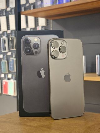 IPHONE 13 PRO MAX 128GB GRAFITO BATE. 100%