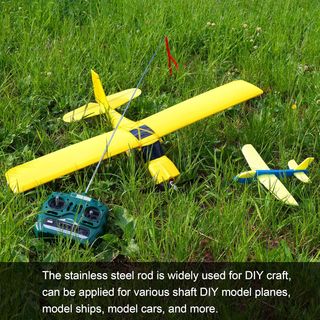 sourcing map 304 Inoxidable Acero Redondo Varillas