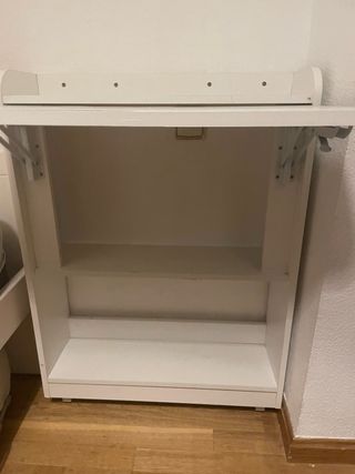 Escritorio plegable blanco