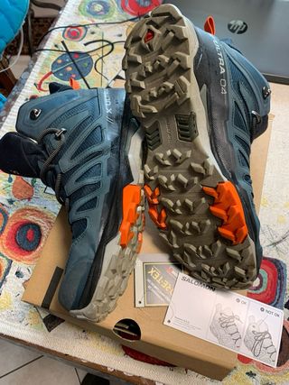 Scarponi Trekking Salomon Gore-Tex Uomo n. 43,1/3