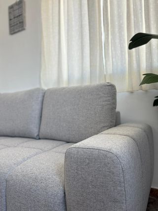 Sofa cama chaise longue beige