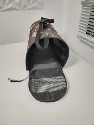 Transportín Plegable para Gatos o Perros Pequeños