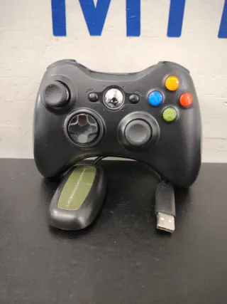 Mando PC Xbox 360 Inalámbrico Compatible Negro