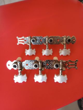 Clavijeros Guitarra Clásica Dorados