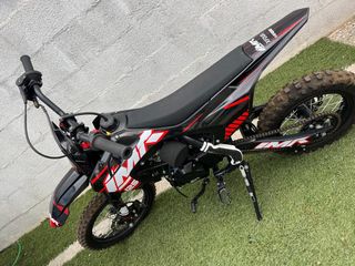 IMR 125 Motocross Manual Negra Roja