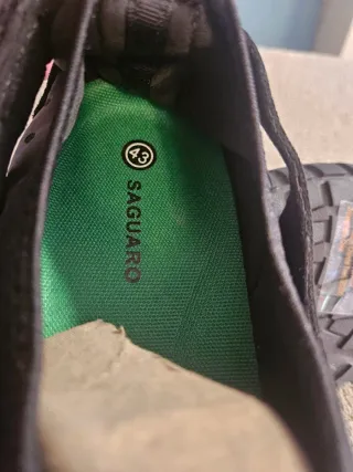 Zapatillas Saguaro Negras Talla 43