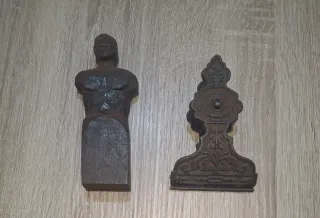 Pisapapeles de hierro fundido años 50