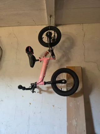 Bici sin pedales rosa RENNMEISTER