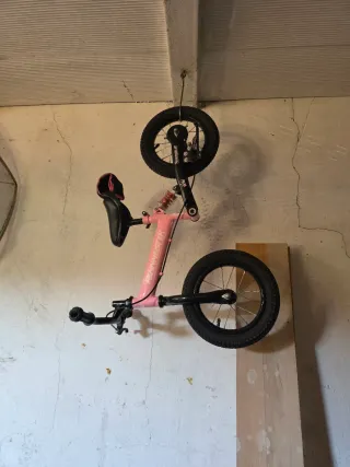 Bici sin pedales rosa RENNMEISTER