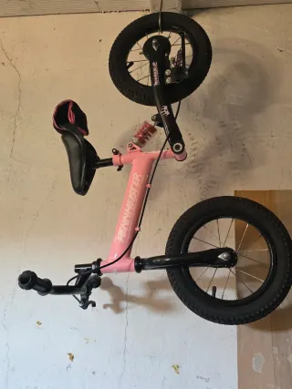 Bici sin pedales rosa RENNMEISTER