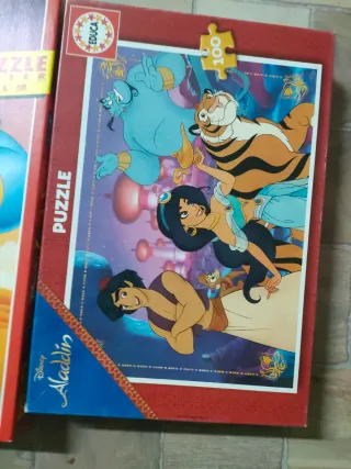 Puzzles Disney Aladdin 50 y 100 piezas