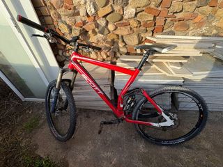 Bicicleta Scott Genius MC Roja