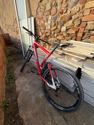 Bicicleta Scott Genius MC Roja