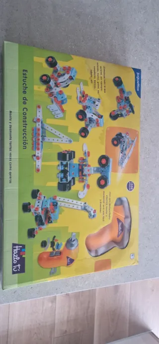 Estuche Construcción Juguete con Taladro