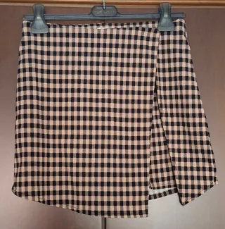 Falda pantalón cuadros Talla 40