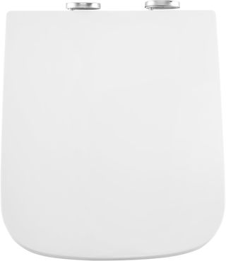 Asiento de inodoro cuadrado de cierre suave, asien