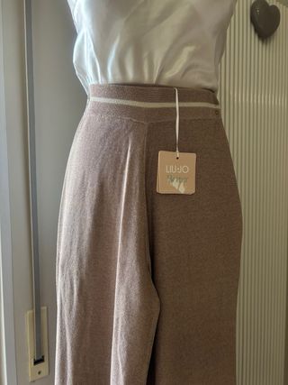 Pantaloni Liu Jo maglia lurex tg S