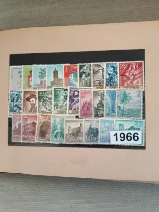 Álbum sellos 1965-1971