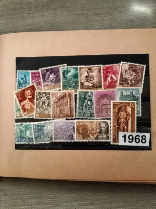 Álbum sellos 1965-1971