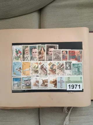 Álbum sellos 1965-1971