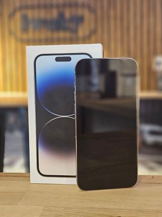 IPHONE 14 PRO MAX 256GB ARGENTO 100% BATTERIA