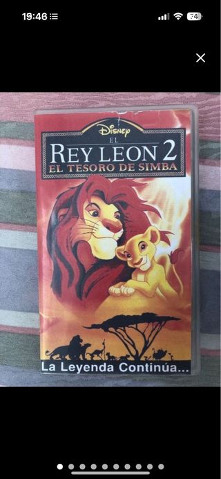 El Rey León 2 VHS - El Tesoro de Simba