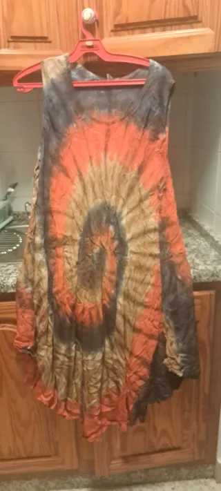 Vestido Tie Dye Talla Única