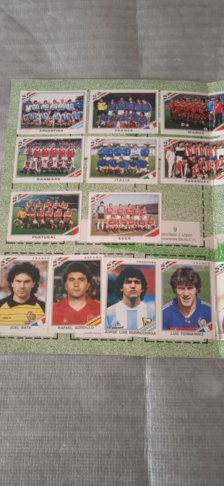 Cromos Futbol México 86 Panini