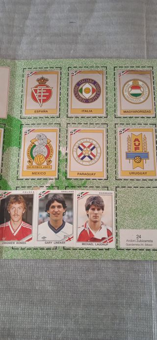Cromos Futbol México 86 Panini