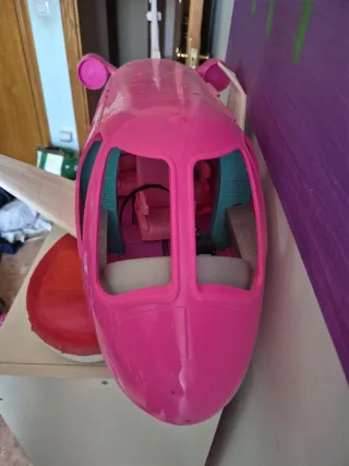 Avión Barbie Rosa