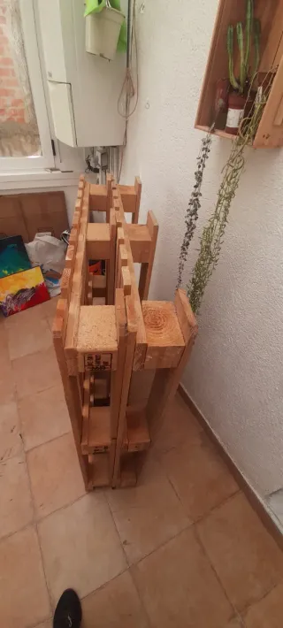 Palet doble 100x120 cm - Deco/Jardín BARATO