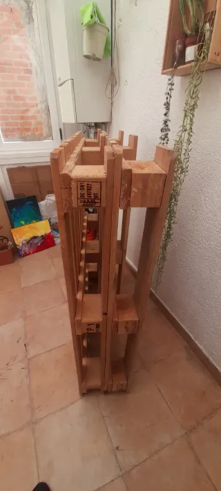 Palet doble 100x120 cm - Deco/Jardín BARATO