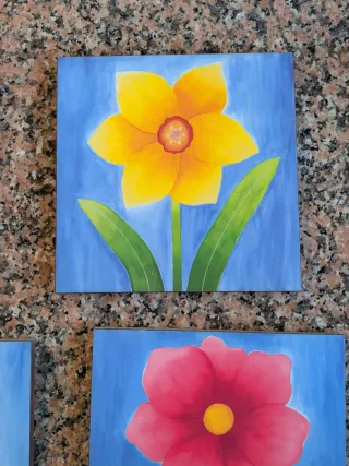 Cuadro varios flores