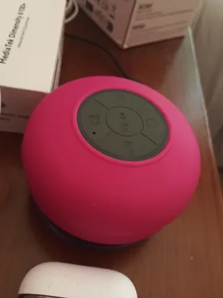 Altavoz Bluetooth para Ducha Rosa