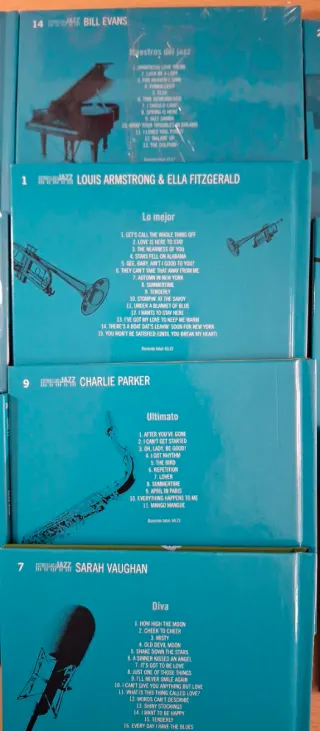 10 CDs El País Estrellas del Jazz